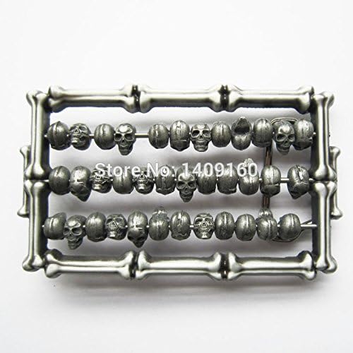 Men Belt Buckle Original 3D Bones Skulls Emo Belt Buckle Gurtelschnalle Boucle de ceinture