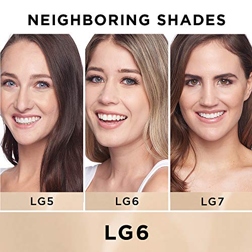 PÜR 4-in-1 Love Your Selfie Longwear Foundation & Concealer, Lg6, 1 Ounce