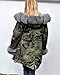 Roiii Winter Women Warm Fleece Hood Parka Overcoat Coat Long Fishtail Jacket Top