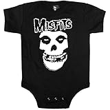 Sourpuss Unisex-baby Misfits Logo Onesie