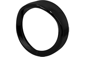 HCmotorku Motorcycle 7 Inch Headlight Trim Ring Visor Style Fit for Harley Touring Road King Street Glide Electra Glide Softa