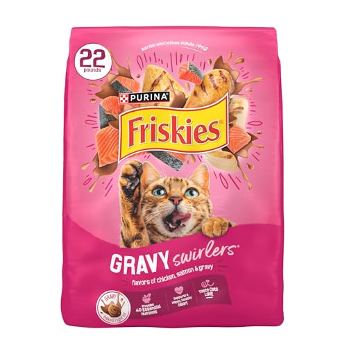 Friskies Gravy Swirlers Dry Cat Food