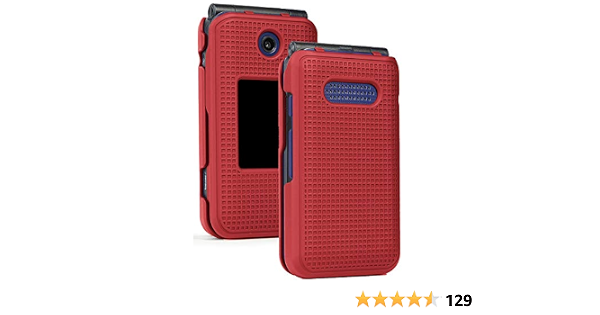 Case For Cingular Flip 4 Cricket Debut Case Nakedcellphone Metallic Red Protective Snap On Cover Grid Texture For Cricket Debut Flip U102ac At T Cingular Flip Iv Phone U102aa Buy Online At Best Price