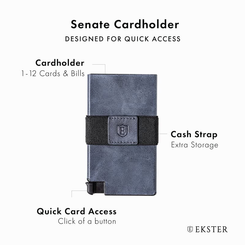 Ekster Senate Cardholder Wallet for Men Slim Wallets for men with