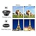 For iPhone Camera Lens, 12x Telephoto Lens kit + 0.65x Wide Angle & Macro Lenses + 180° Fisheye Lens + Star Filter Lens, Clip-On lenses for iphone X 8 7 6s 6 plus, Samsung Android Smartphones & Tablet