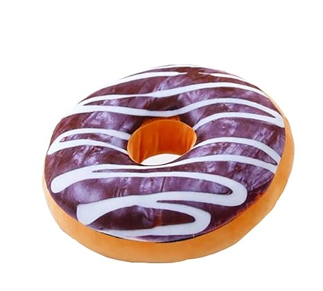 Buy Doughnut Cushion Pillow 3d Printed Chocolate Pillow From