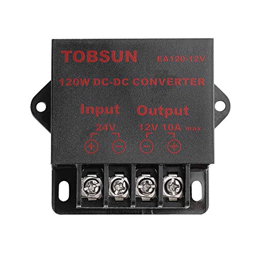 BINZET DC 24V to 12V 10A 120W Converter Step Down Regulator for Car Low Voltage Transformer