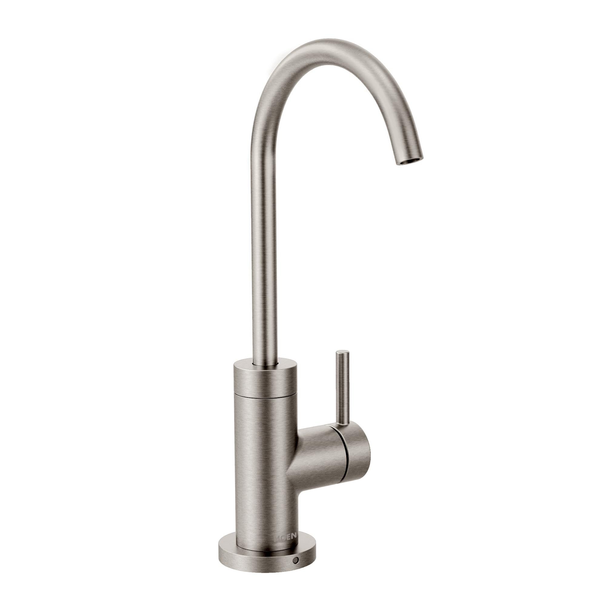 Photo 1 of Moen Sip Modern Cold Water Kitchen Beverage Faucet, Spot Resistant Stainless Steel, S5530SRS