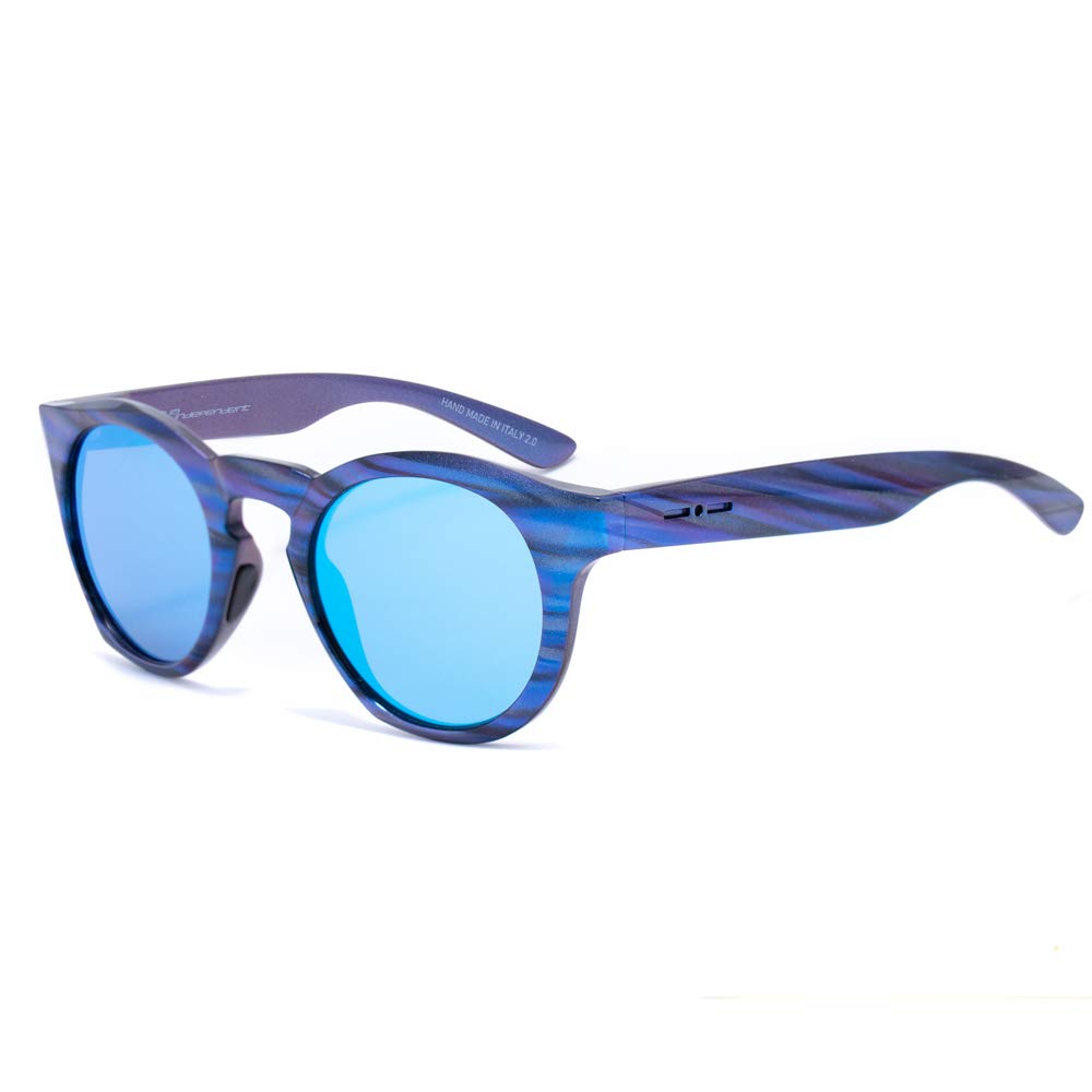 Italia Independent Unisex Adults’ 0922-IRI-022 Sunglasses, Blue (Azul), 48