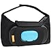 Munchkin Brica Stroller Organizer Plus with Phone Viewer and Wipes Case, Black