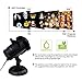 12W Christmas Projector Lights, Jeniulet 2019 Newest Version 12 Patterns Waterproof Decorations Indoor LED White Moving Light Snowflake Lamp for Holiday Party