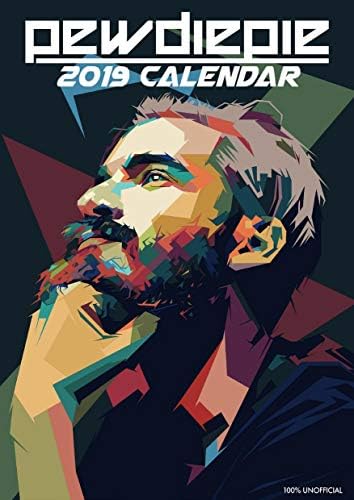 PEWDIEPIE CALENDAR 2019 YOUTUBER LARGE (A3) POSTER SIZE WALL CALENDAR SEALED