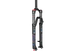 NANLIO Mate Bicycle Suspension Forks - 26/27.5/29 Inch Oil and Air Fork - Rebound Adjustment - Mountain Bike Fork with 120mm Travel