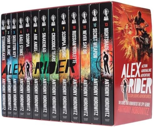 Amazon.com: Alex Rider 10 Books Box Set Complete Collection By