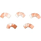 Honbay 25pcs 5 Sizes 15x15mm IC Chipset GPU CPU Thermal Heatsink Copper Pad