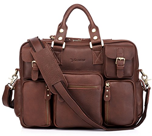 heavy duty leather briefcase