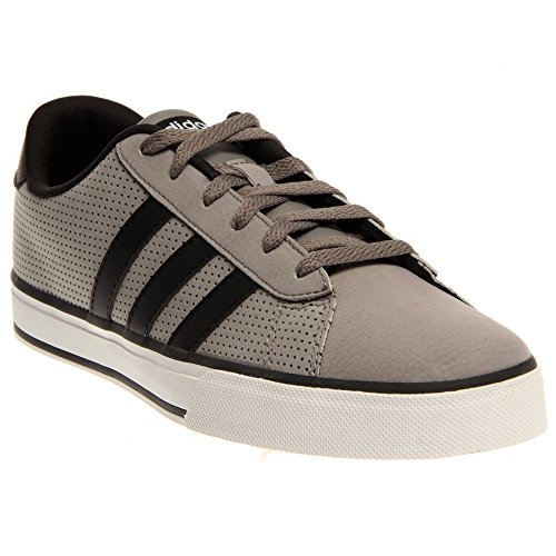 adidas NEO Men's SE Daily Vulc Lifestyle Skateboarding Shoe,Mystery/Black/White,8.5 M US