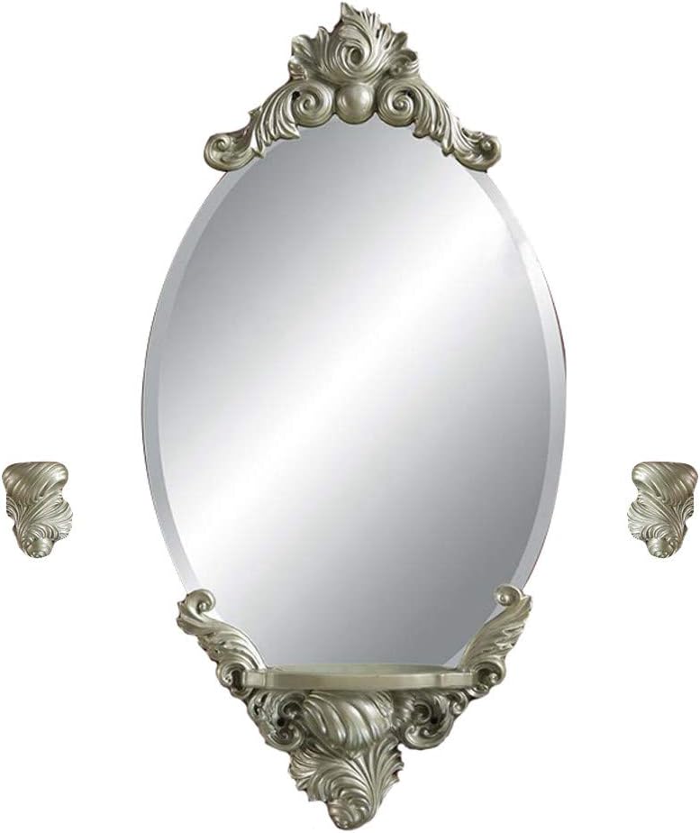 specchio in vetro con smusso