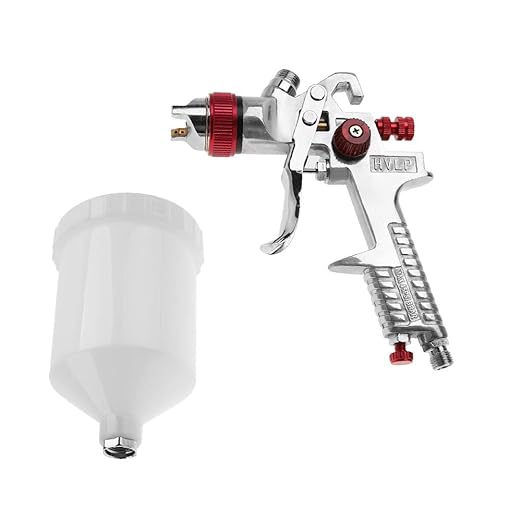 Pneumatic Spray Gun,Jadpes H827W 1.4Mm Caliber 600ml