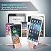 KLOKOL Phone Dock Cell Phone Stand Dock Charging Station Compatible iPhone 6 6s 7 8 X Plus 5 5s 5c, iPad, iPod Touch, for Desk Office Kitchen (Rose Gold)