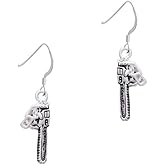 Delight Jewelry Silvertone Chainsaw - French Earrings