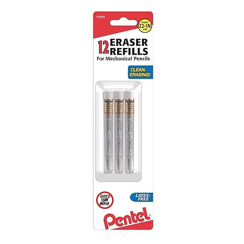Pentel Refill Eraser for Automatic Pencils, 4 in distributor/wholesale