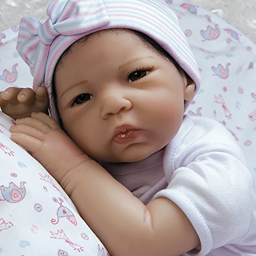 Paradise Galleries Reborn Baby Doll Like Lifelike AsianBaby Doll, Baby Bundles: Born To Be Spoiled Girl Doll Crafted in Silicone-Like Vinyl and Weighted Body, 19 inch