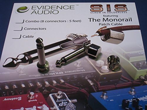 Geistnote's Evidence Audio Right Angle SIS (Screw In Solderless) 1/4" Plug (4 Plugs)