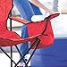 Coleman Portable Camping Chair with 4-Can Cooler, Fully Cushioned Seat and Back with Side Pocket and Cup Holder, Carry Bag Included, Collapsible Chair for Camping, Tailgates, Beach, and Sports