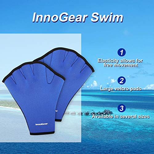 InnoGear-Swim-Gloves-Aquatic-Fitness-Water-Resistance-Training-Aqua-Fit-Webbed-Gloves-Pack-of-2