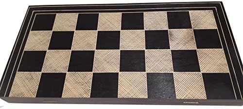 INDIAN, Solid Wood Chess Set Black color, Special Edition, hand made