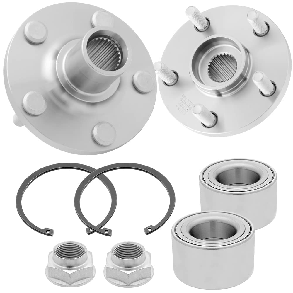 Photo 1 of [2-Pack] BR930598K - Front Wheel Hub Bearing Assembly Compatible with 2000-2005 Toyota Celica, 2003-2019 Toyota Corolla, 2003-2013 Toyota Matrix, 2003-2008 Pontiac Vibe