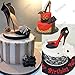 Anyana mini High-heeled Shoes Baking Molds Boots Silicone Fondant molds sandal Cake Decorating Tools Gumpaste cupcake topper decorations resin Clay Chocolate Candy Molds Non stick easy to use
