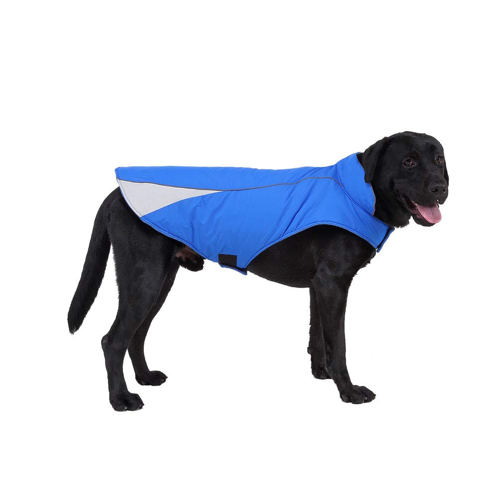 Reflective Dog Jacket, Outdoor Warm Dog Winter Coats, Cold Weather Dog Vest Apparel for Small Medium Large Dogs
