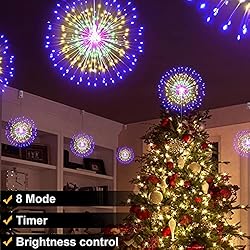 DenicMic Starburst Lights 200 LED Firework Lights