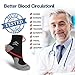 Bluemaple Compression Socks for Men & Women Circulation-Ankle Plantar Fasciitis Socks Support for Athletic