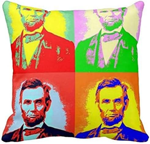 Honest Abe Lincoln Pop Art Pillow Case