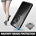 YOUMAKER Galaxy S9+ Plus Case, Crystal Clear with Built-in Screen Protector Full-Body Heavy Duty Protection Slim Fit Shockproof Case Cover for Samsung Galaxy S9 Plus (2018) - Clear/Black