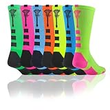 Midline Lacrosse Logo Crew Socks