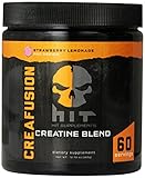 HIT Supplements, Creafusion Pro Series Muscle Building Creatine Blend, Strawberry Lemonade, 60 Servings