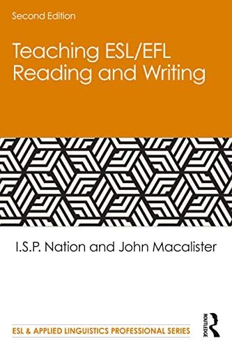 Teaching ESL/EFL Listening and Speaking (ESL & Applied Linguistics 