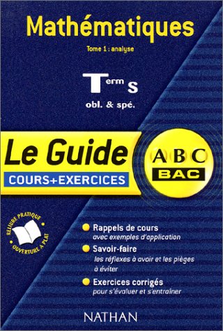 Mathématiques, Term S