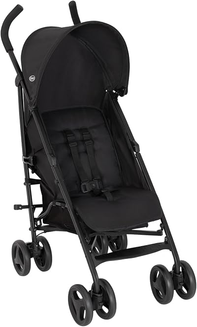 Graco EZLite Lightweight Stroller Midnight Black 6.6kg Birth to 3 Years