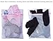 NuEmporia Delicates Mesh Laundry Bags (Set of 5), Lingerie Bags for Laundry, Washing Bags for Dirty Clothes, Bras, Underwear, Intimates, Socks, Garments, Hosiery and Other Delicate Items