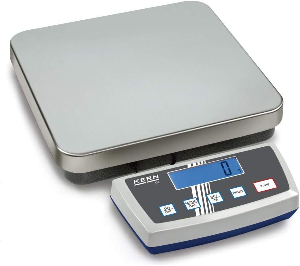 Dual range Platform scale - Multi-functional device [Kern DE 35K5D] Precision up to 5 g / 10 g, Weighing range max. 5 g / 10 g