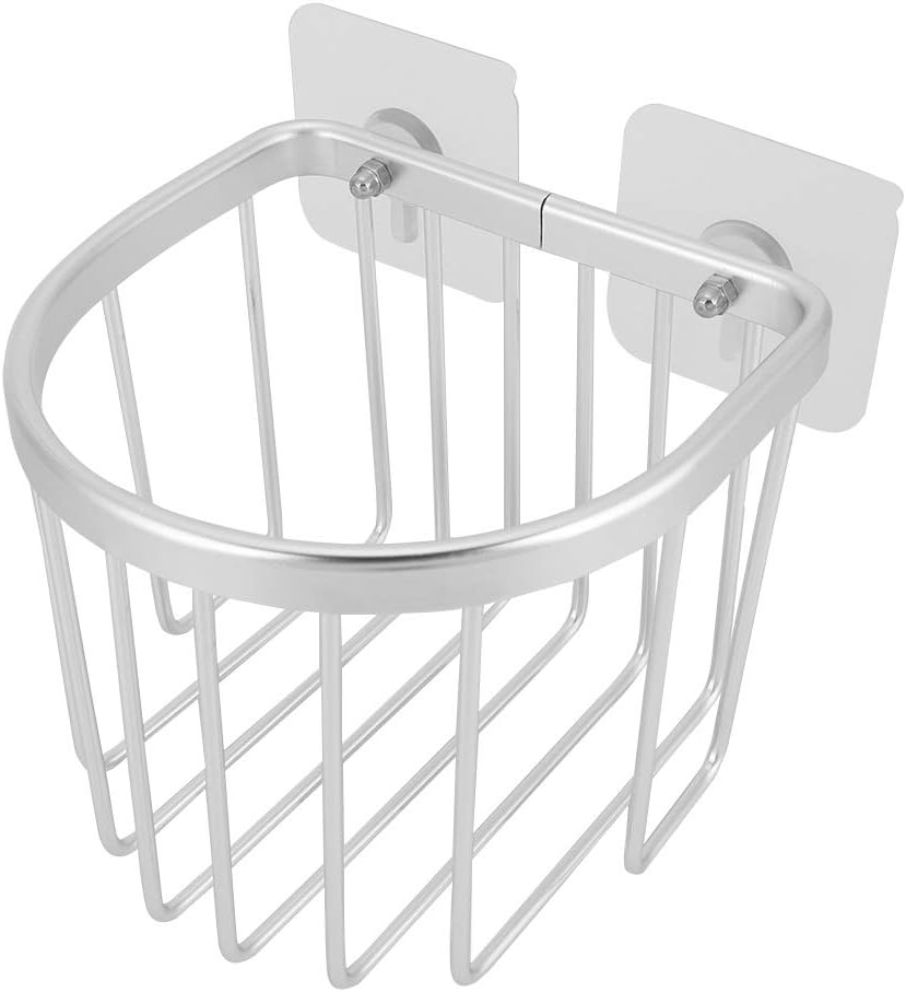 Adhesiva Carrito de la Ducha del Baño Estante de Almacenamiento en Rack