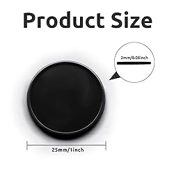 HAKITAROOM Set of 100 1 Inch Opaque Plastic