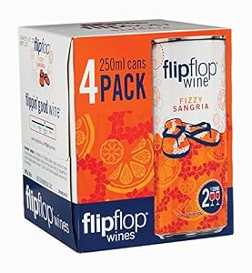 Image of Flip Flop Fizzy Sangria, 4 pk cans, 250 ml