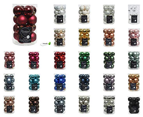 Kerstballen-glas-glans-mat-35-cm-zwart