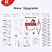 First Aid Kit, 76 Pieces Small First Aid Kit Includes Emergency Foil Blanket, CPR Face Mask,Security Whistle for Home,Vehicle,Travel,Office,Workplace,Child Care, Hiking,Survival & Outdoor